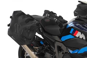 Wunderlich Luggage System X-Bag X30 Side Bags with X-RACK Light, Set, Black